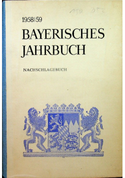 Bayerisches Jahrbuch 1958 / 59