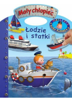 Mały chłopiec. Łodzie i statki. Naklejki