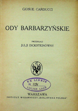 Ody barbarzyńskie 1922 r.