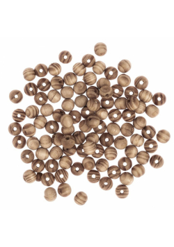 Koraliki drewniane kulki sosnowe 10mm 100szt