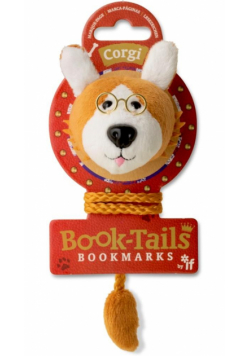 Book-Tails Pies Corgi pluszowa zakładka do książki
