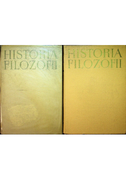 Historia filozofii Tom 1 i 2