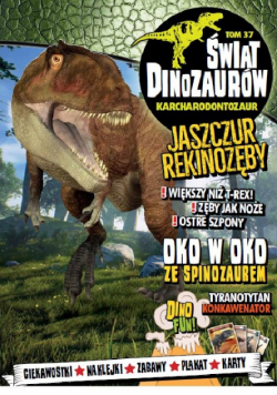 Świat Dinozaurów Tom 37 Karcharodontozaur