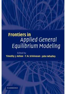 Frontiers in Applied General Equilibrium Modeling