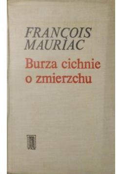Burza cichnie o zmierzchu