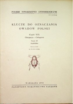 Klucze do oznaczania owadów Polski Część XIX Zeszyt 23