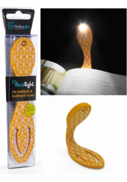 Flexilight Orange Geometrical - Lampka do książki