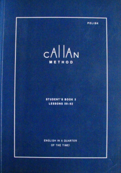 Callan Method Students book 3 Lessons 59 92