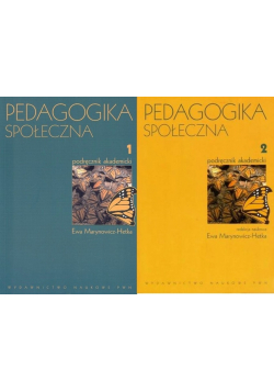 Pedagogika Społeczna tom 1 i 2