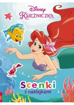 Disney Księżniczka. Scenki z naklejkami