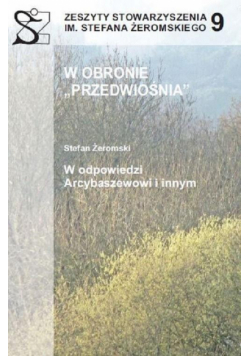 W obronie "Przedwiośnia"