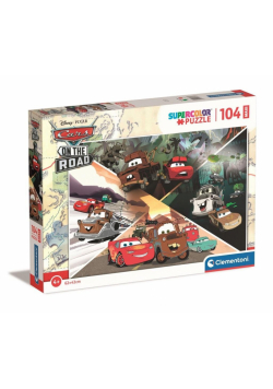 Puzzle 104 Maxi Super Kolor Disney Cars