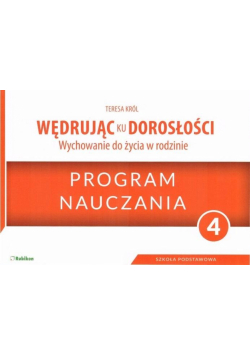 Wędrując ku dorosłości SP 4 program naucz. RUBIKON