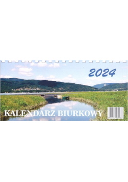 Kalendarz 2024 biurkowy poziomy
