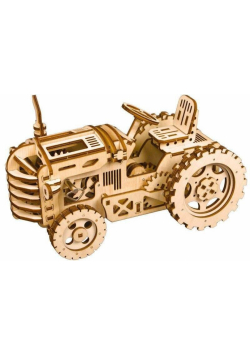 Puzzle drewniane 3D Traktor