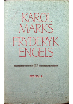 Marks Engels Dzieła tom 11
