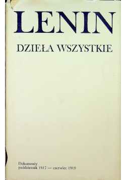 Lenin Dzieła wszystkie tom 50