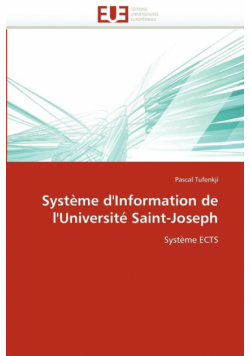 Système d''information de l''université saint-joseph