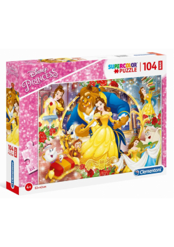Puzzle 104 Super Kolor The Beauty and the Beast