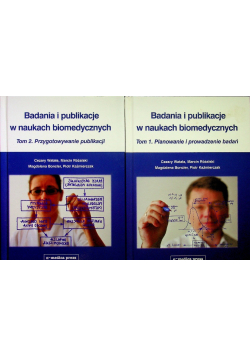 Badania i publikacje w naukach biomedycznych Tom 1 i 2