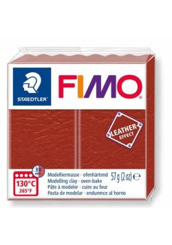 Masa Fimo Leather effect 57g rdzawy