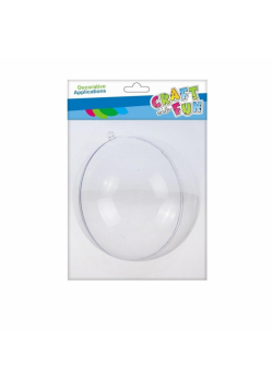 Ozdoba dekoracyjna plastikowa kula 18cm