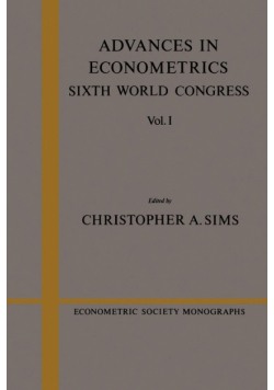 Advances in Econometrics