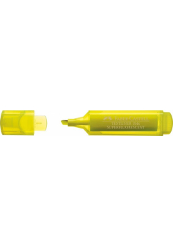 Zakreślacz neonowy żółty (10szt) FABER CASTELL