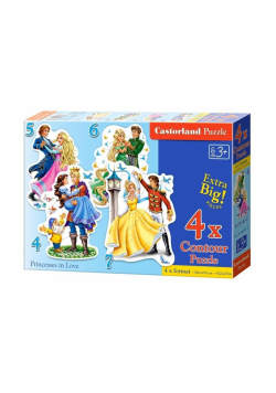 Puzzle x4 Princesses in Love CASTOR