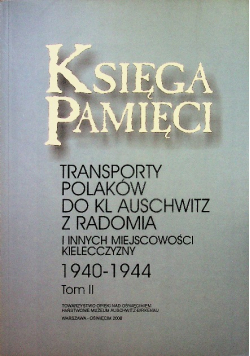Księga pamięci transporty II
