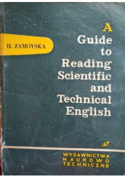 A guide to reading scientific and technical English