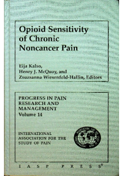 Opioid Sensitivity of Chronic Noncancer Pain