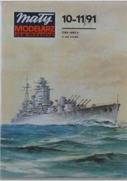 Mały modelarz nr 10 - 11 Pancernik brytyjski Rodney