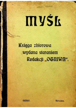 Myśl ok 1904 r.