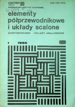 Elementy półprzewodnikowe i układy scalone nr 1