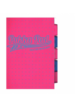 Project Book Neon Dots A4/100K kratka róż (3szt)