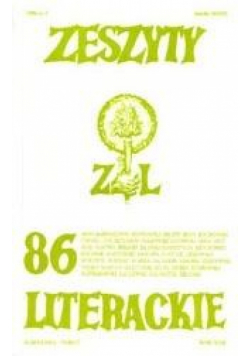 Zeszyty literackie 86 2/2004