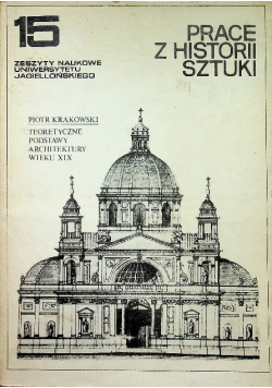 Prace z historii sztuki zeszyt 15