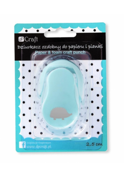 Dziurkacz ozdobny 2,5cm jeż