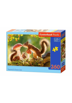 Puzzle 260 Squirrels Forest Life CASTOR