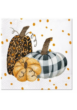 Serwetki Dynie 33x33cm 20szt