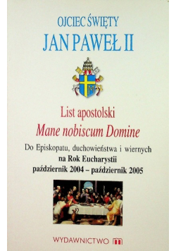 List apostolski Mane nobiscum Domine