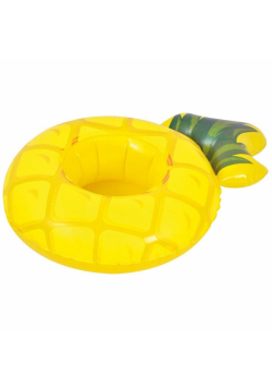 Dmuchany pływający uchwyt na napoje - ananas