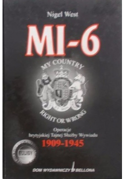 MI - 6 Operacje brytyjskiej tajnej służby wywiadu