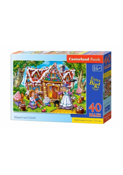 Puzzle 40 maxi - Hansel and Gretel CASTOR