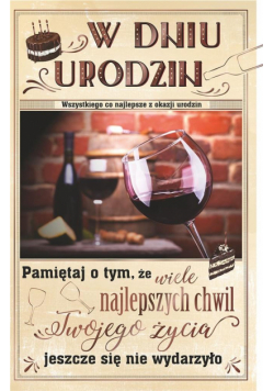 Kartka okolicznościowa Urodziny U62