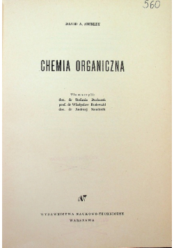 Chemia organiczna