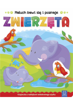 Maluch bawi się i poznaje. Zwierzęta