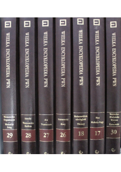Wielka Encyklopedia PWN 7 tomów