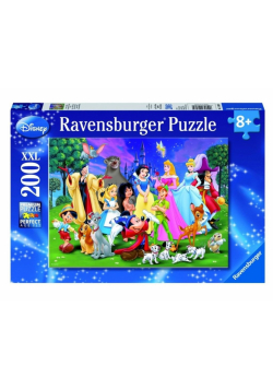 Puzzle 200 Disney. Ulubione postacie z bajek XXL